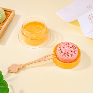 Golden mooncake packaging box