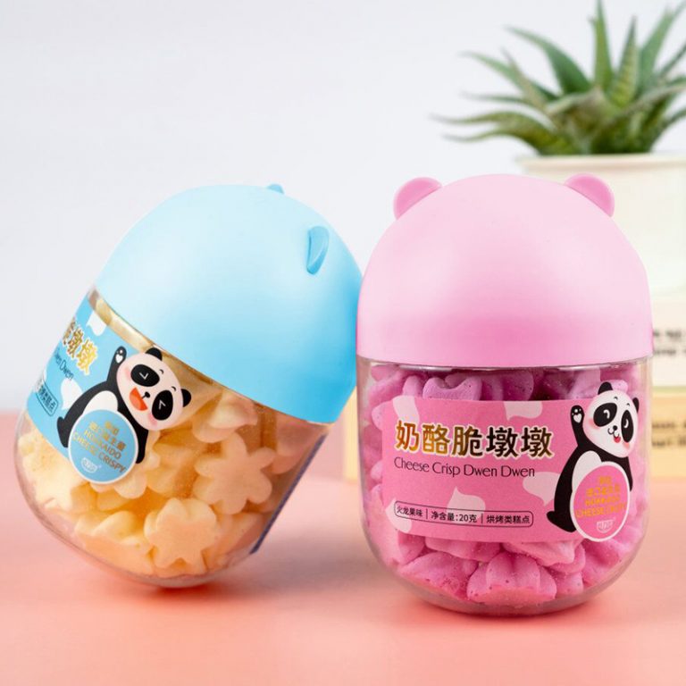 Customized Soft Touch Empty Plastic PET Container 100ml 150ml Food Grade Gummy Candy Packaging Jar Eco-friendly Recyclable