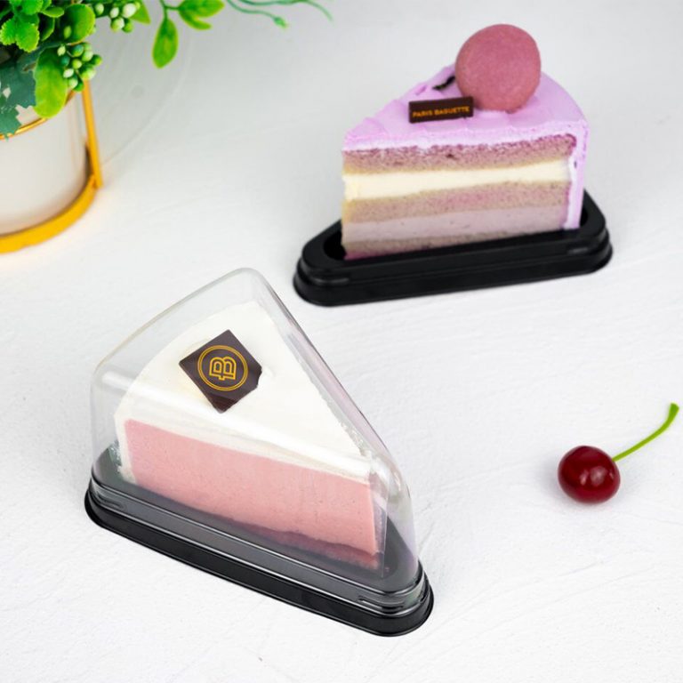 cake slice packaging box