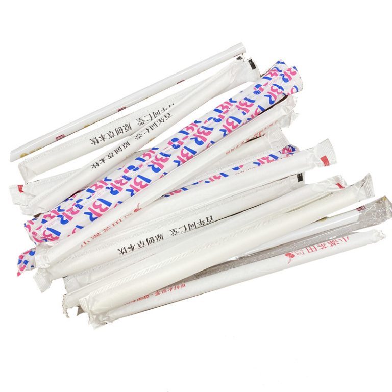 Comfy Package Flexible Disposable Plastic Drinking Straws