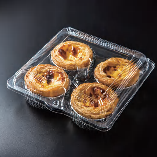 clear eggtart box