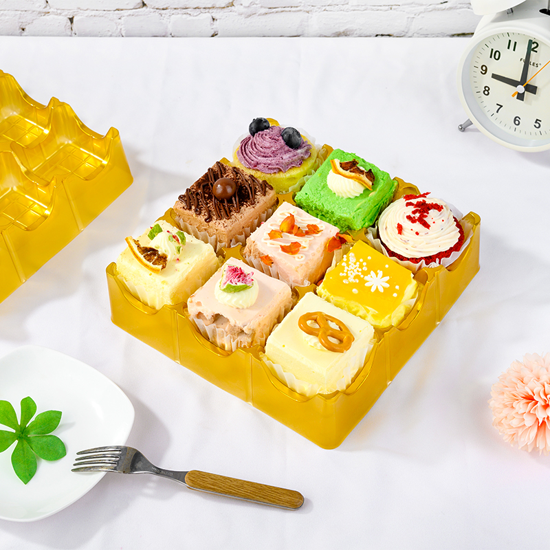 Exquisite Cake Platter Gift Box - 9 Pcs